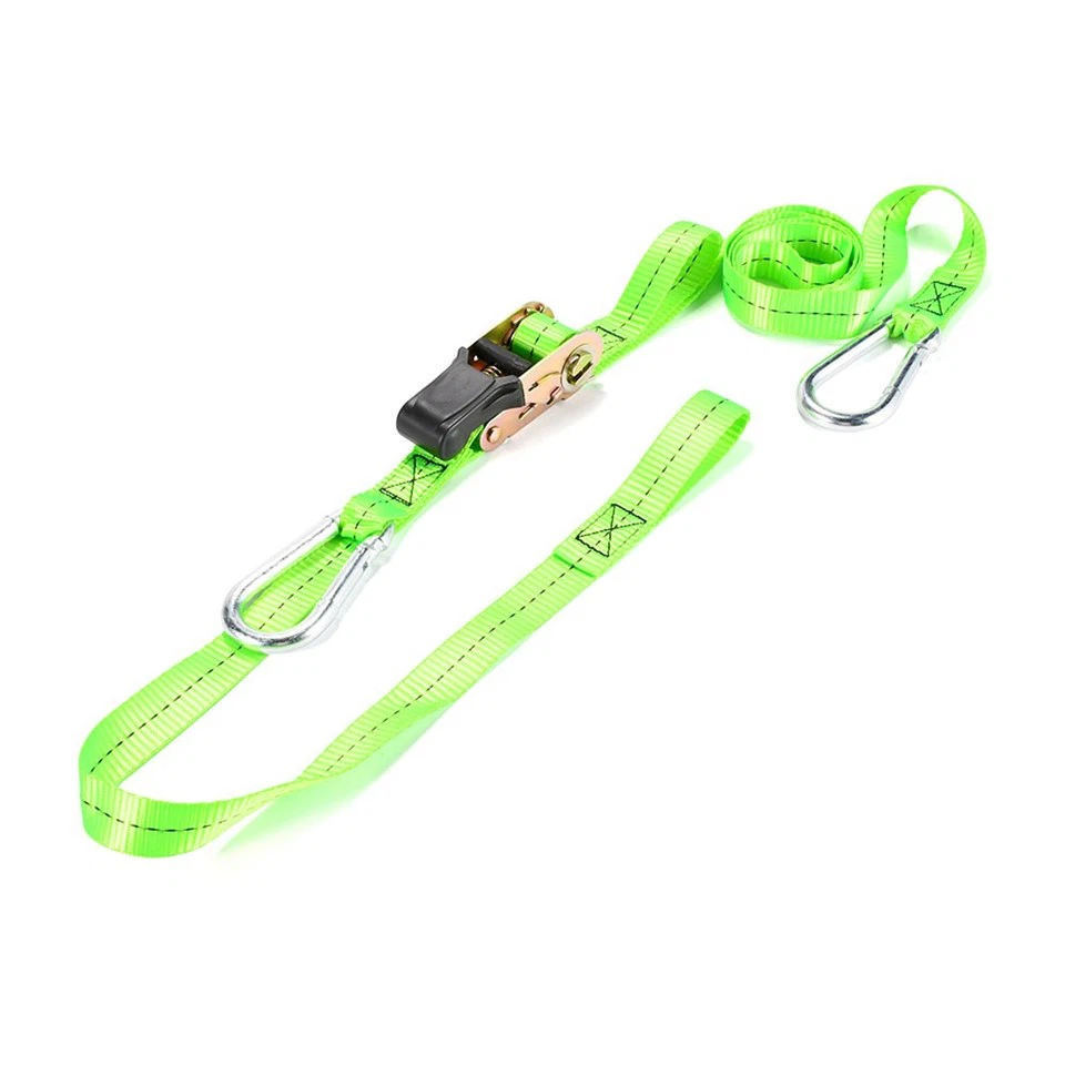1 Inch Hot-sale Rubber Handle Motorcycle Ratchet Tie Down Straps best