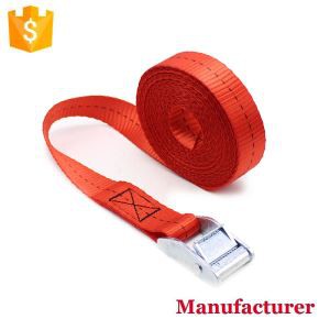 25mm 1m 2m 3m 5m Polyester Métal Boucle de came Bracelet de verrouillage Tie Down Forte Nylon Quick Lock Strap Bagage Cargo Lash Fasten Belt