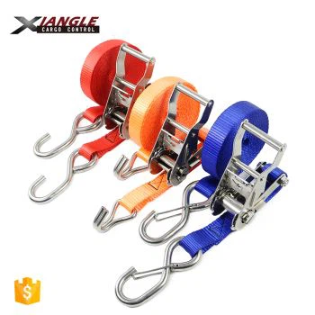 Sangles d'arrimage de ceinture de 27 mm avec crochets