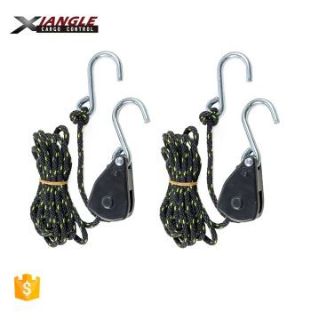 Sangles à cliquet pour attaches de corde