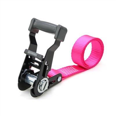 Kit de cliquet de poignée en caoutchouc de sangle d'arrimage à cliquet de 1 pouce pour l'arrimage de cargaison